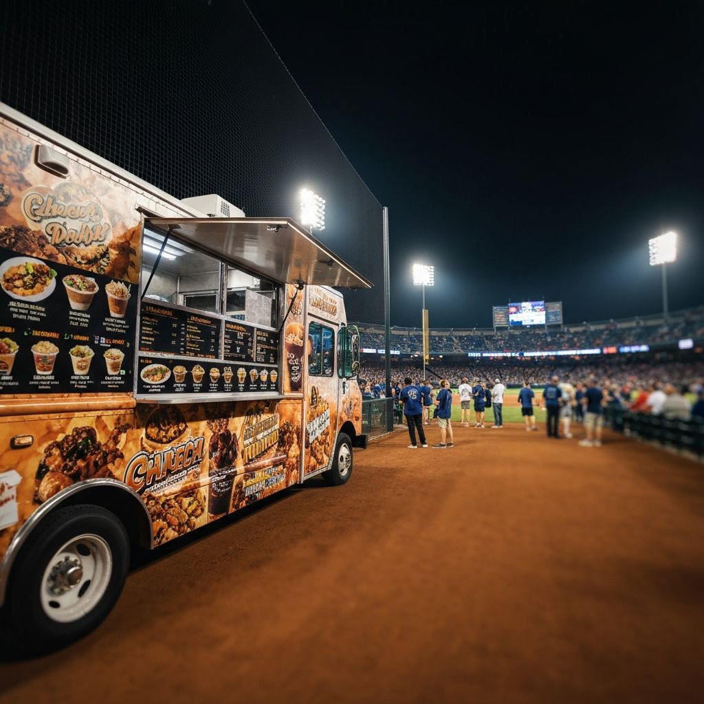Sluggers Grill food truck